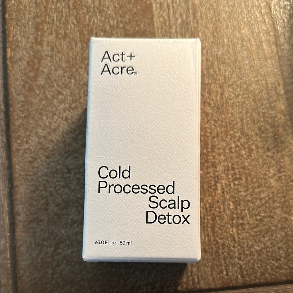 Cold Processed Scalp Detox - White